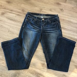 Maurice’s medium wash denim jeans